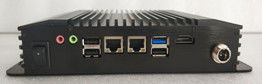 4G DDR4 Memory Fanless Box PC / eingebetteter Industriecomputer HLZ-B311M-J1900
