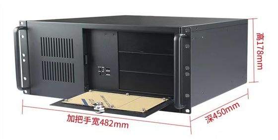4U IPC Industrie-Rack Computer Mount Oberrack 7 oder 14 Erweiterungsschlitze