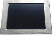 8 Zoll PC Industrieller Touchscreen Monitor DC 12V Schnittstelle 250 cd/m2 Helligkeit