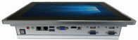 12.1-Zoll-kapazitiver Ventilatorlos-Touchscreen PC J1900 CPU Dual Network 2 Serie 4 USB