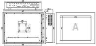 19 Zoll Industrial Touch Panel PC eingebettete CPU-Mutterplatte der Serie I3 I5 I7 U