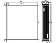 2U IPC 19&quot; Industrie-Rackmount PC 7 oder 4 Erweiterungsschlitze 1T mechanische Festplatte
