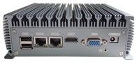 4G DDR3 Industrielle Ventilatorlose eingebettete PC I3 / I5 / I7 CPU 2LAN 2COM 6USB