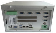 Aluminium-Fanless Box PC J1900 CPU 2 PCIE Erweiterung eingebetteter Fanless Computer