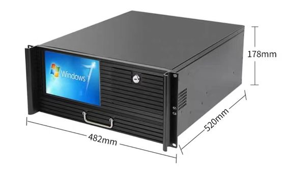 4U Rackmount Industriecomputer 19 Zoll Unterstützung von Windows / Linux System