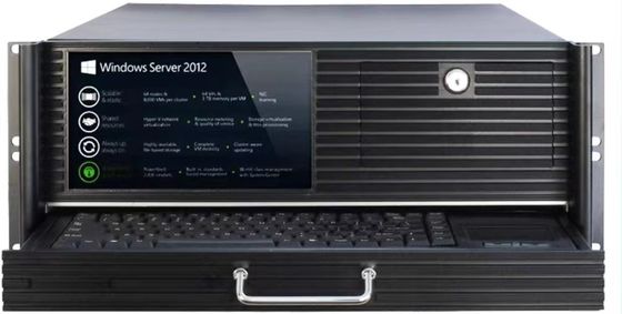 4U Rackmount Industriecomputer 19 Zoll Unterstützung von Windows / Linux System