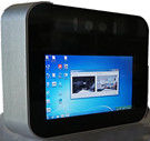 Gesichtserkennung 5 Zoll Touchscreen Monitor IP65 Schutz DC 12V Stromversorgung