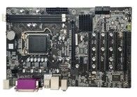 PCH H61 Chip Industrielle Ventilatorlose ATX-Mutterplatte 2 LAN 6 COM VGA HDMI ATX-H61AH268