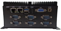 Keine Lüfter Industrielle eingebettete Computerbox PC 4G DDR4 Speicher 3855U / J1900 CPU